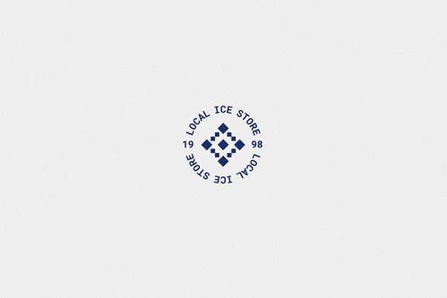 冰川物语 Ice Cube冰店品牌形象设计与平面设计的交融之道